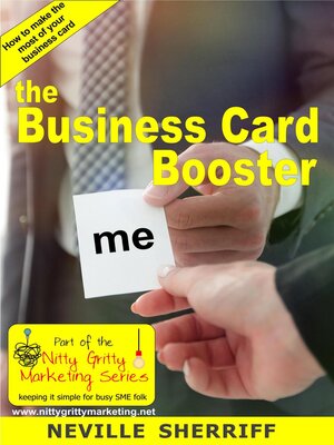 cover image of The Business Card Booster